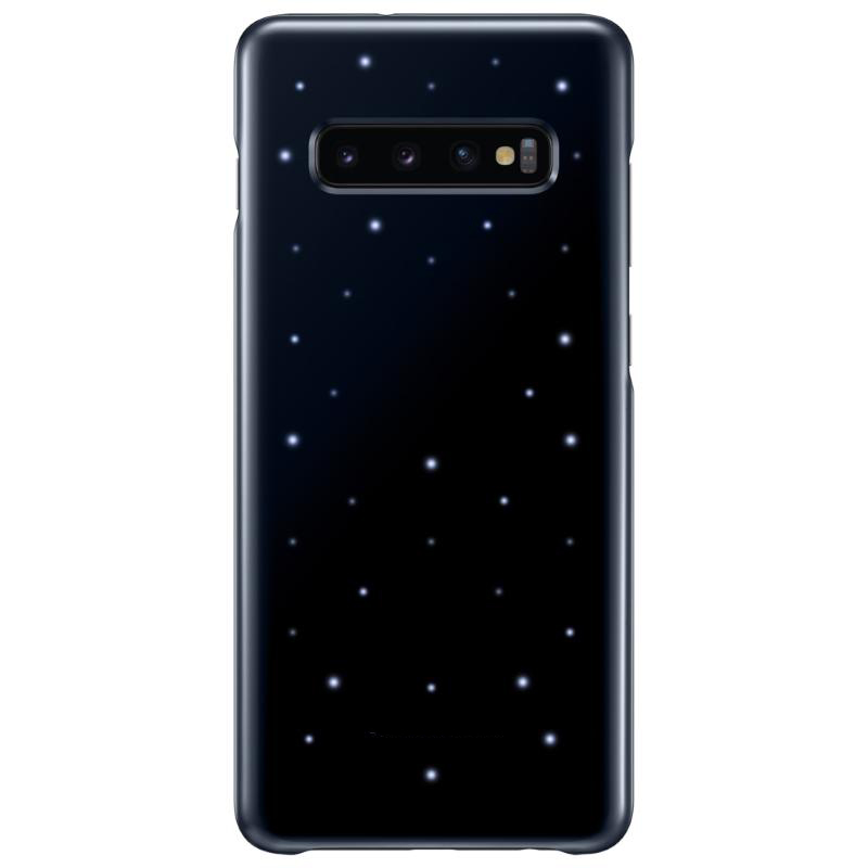 Чехол Galaxy S10 Plus LED Back Cover Black