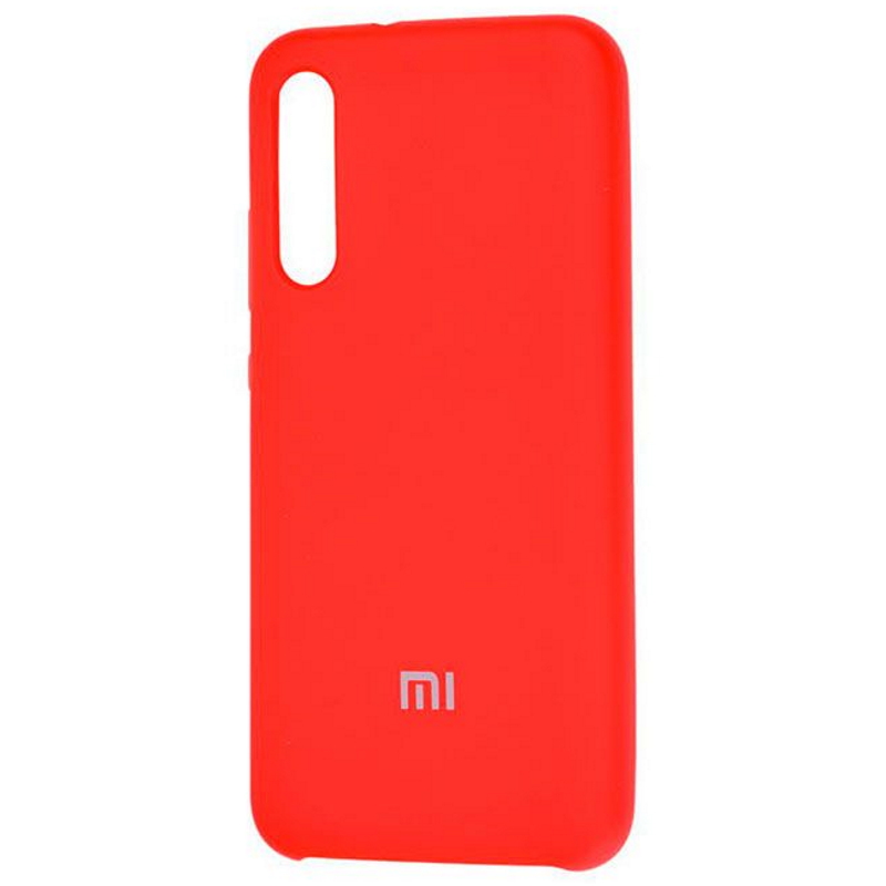 Чехол Xiaomi Mi A3 Silicone Cover Red Red (Красный)