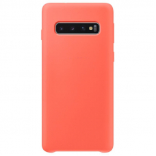 Чехол-накладка Galaxy S10 Silicone Cover Pink
