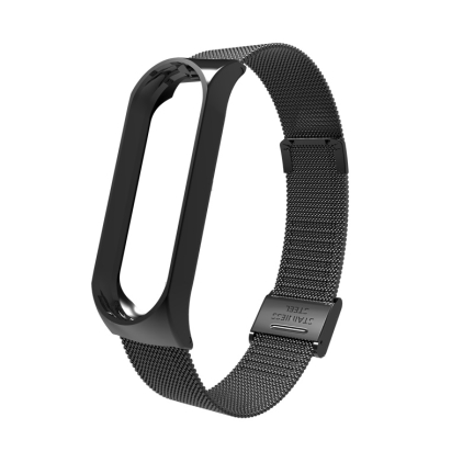 Ремешок для Mi Band 4 Milanese Loop Black