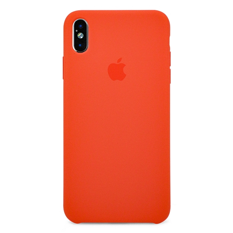 Чехол iPhone XS Max Silicone Case Nectarine