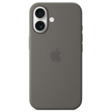 Чехол iPhone 16 Silicone Case 360 Granny Gray