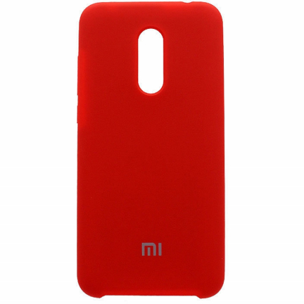 Чехол Xiaomi Redmi 5 Silicone Cover Red Red (Красный)