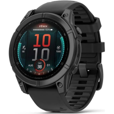 Garmin Fenix E AMOLED 47 Black / Black Silicone Band (010-03025-01 | 010-03025-13)