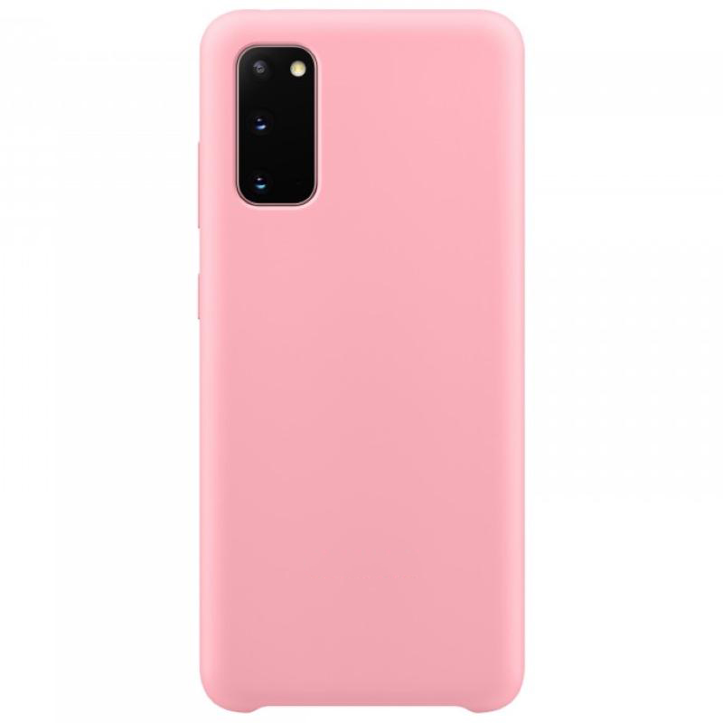 Чехол Galaxy S20 Plus Silicone Cover Pink