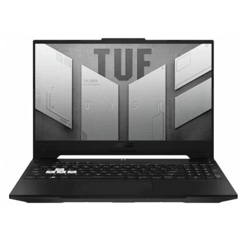 Ноутбук ASUS TUF Dash F15 FX517ZR-HN013 Core i7 12650H/16Gb/1Tb SSD/NV RTX3070 8Gb/15.6" FullHD/DOS Off Black
