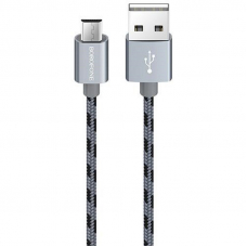 Кабель USB- MicroUSB/ Borofone BX24 / 1M / Серый