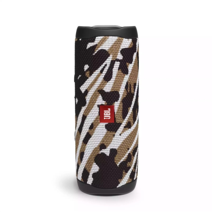 Портативную колонку JBL Flip 5 Black/White/Brown Camo (Black Star) 