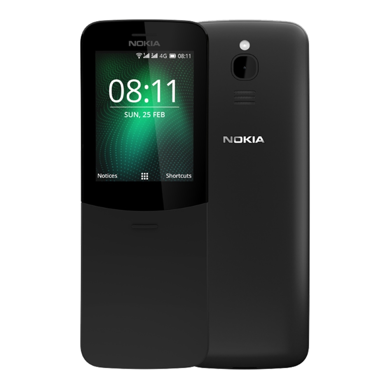 Nokia 8110 4G Dual Sim Traditional Black