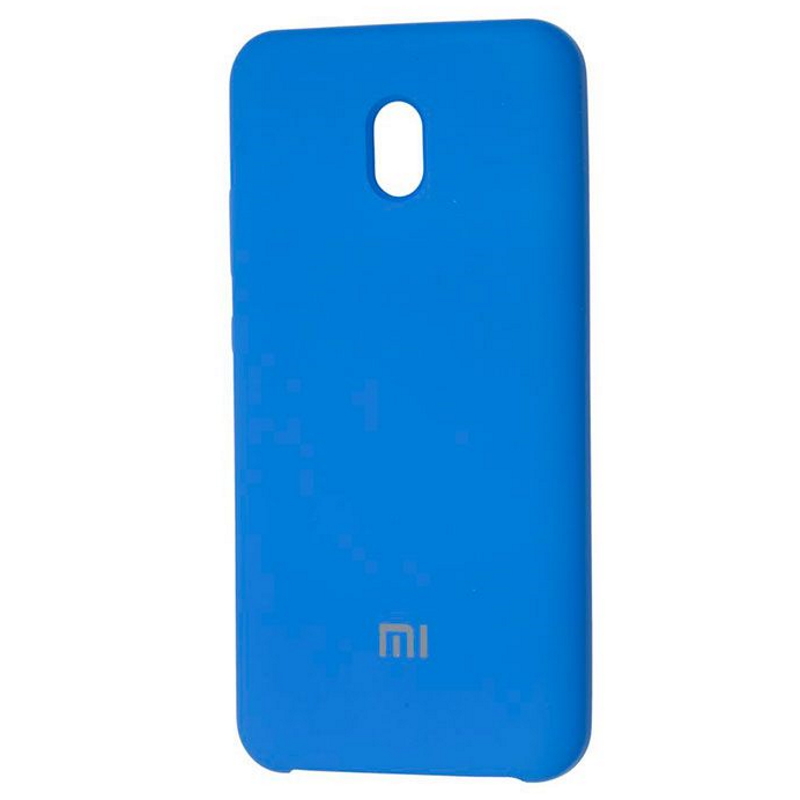 Чехол Xiaomi Redmi 8A Silicone Cover Light Blue Blue (Синий)
