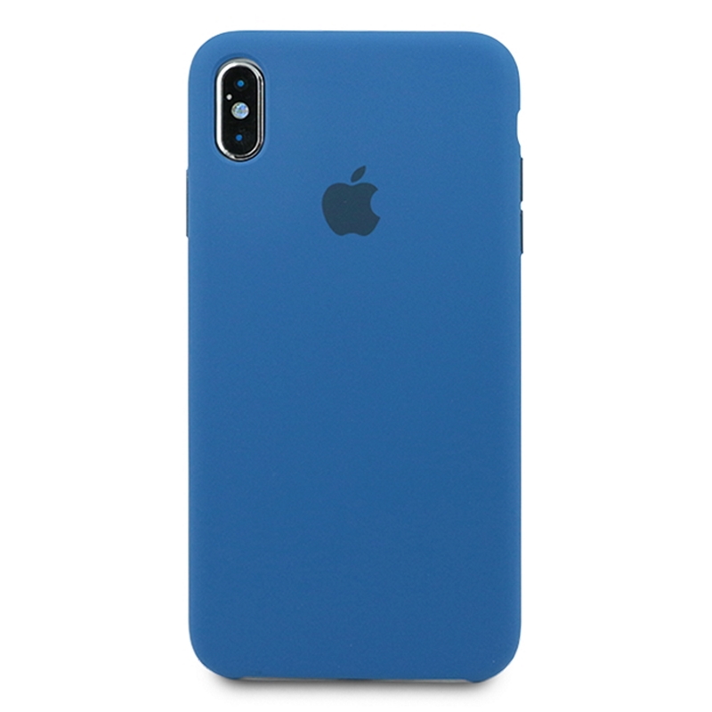 Чехол iPhone XS Max Silicone Case Delft Blue