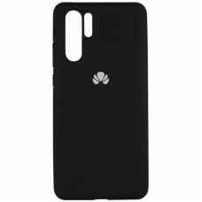 Чехол-накладка  Huawei P30 Silicone Case Black