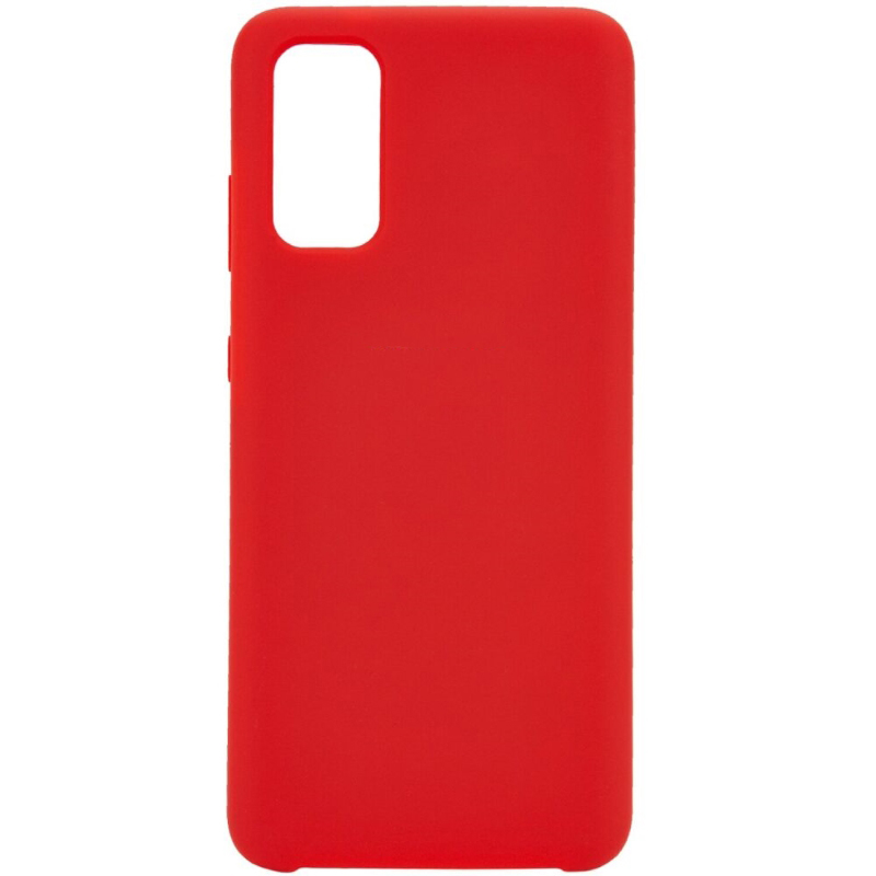 Чехол Galaxy S20 Plus Silicone Cover Red Red (Красный)